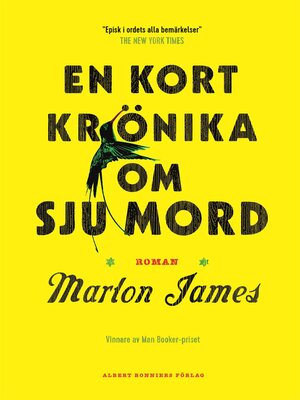 cover image of En kort krönika om sju mord